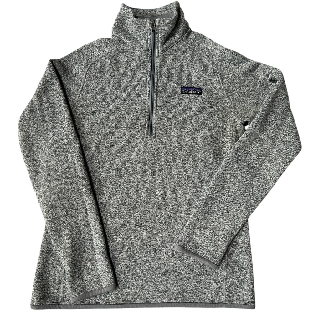 Patagonia Better Sweater® 1/4-Zip Pullover in Grey, Size Medium